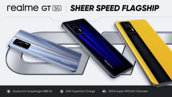 Realme GT 5G With Snapdragon 888 Officially Launched