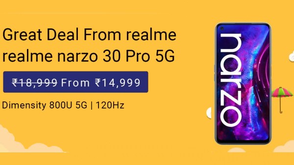 Realme Narzo 30 Pro 5G (Sword Black, 64 GB) (6 GB RAM)