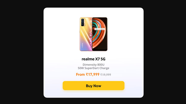 Realme X7 5G