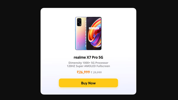 Realme X7 Pro 5G
