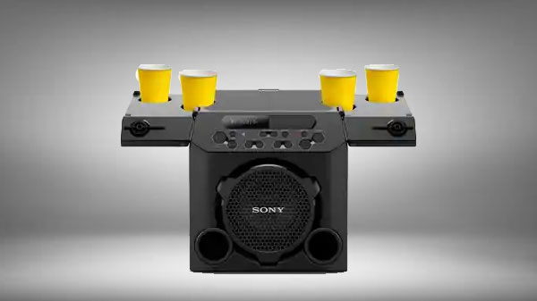 Sony GTK-PG10 Wireless Party Speaker with Built-in Battery -Black 