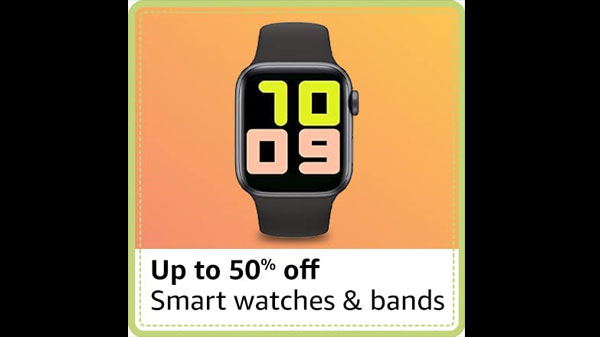 Up To 50% Off On Smart Watches And Bands