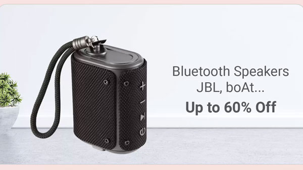 Up To 60% Off On Bluetooth Speakers