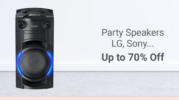 Up To 70% Off On Party Speaker