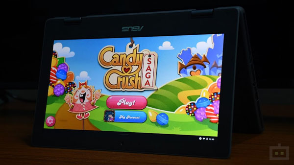 Asus Chromebook Flip C214 Display: Tablet Like Display