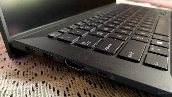 full-size backlit keyboard