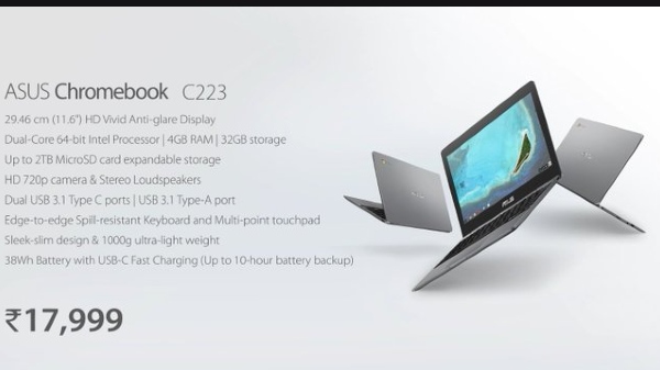 Asus Chromebook C223 Features And Specifications