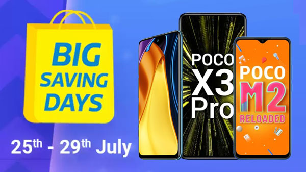 Flipkart's Big Billion Days sale on Poco Smartphones