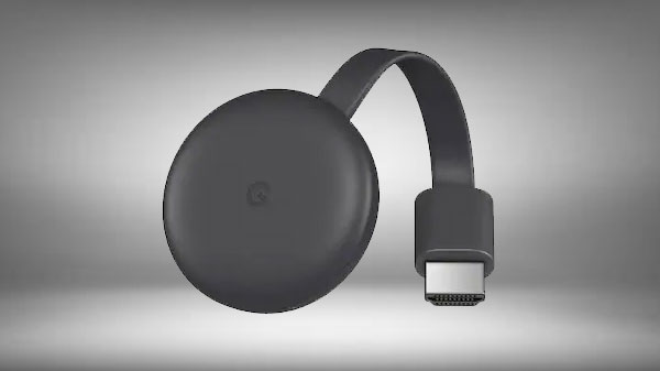 Google Chromecast 3 Media Streaming Device (Black)