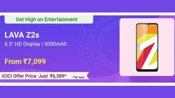 LAVA Z2s (Striped Blue, 32 GB)  (2 GB RAM)