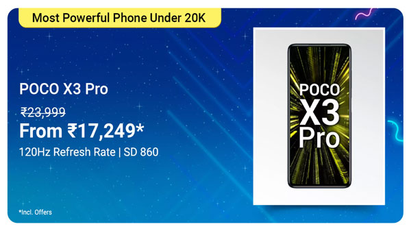 POCO X3 Pro (Graphite Black, 128 GB)  (6 GB RAM)