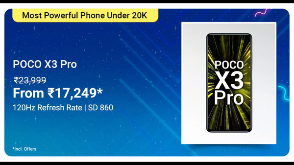 POCO X3 Pro (Graphite Black, 128 GB)  (6 GB RAM)