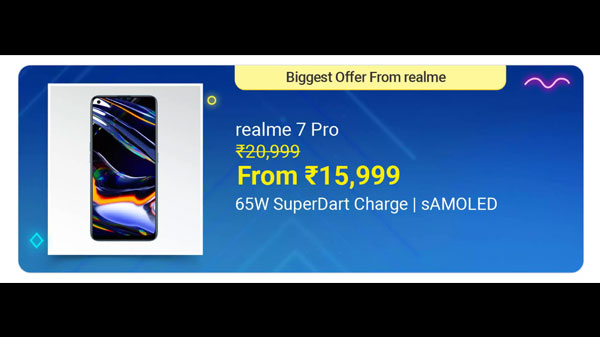 Realme 7 Pro (Mirror Blue, 128 GB)  (8 GB RAM)