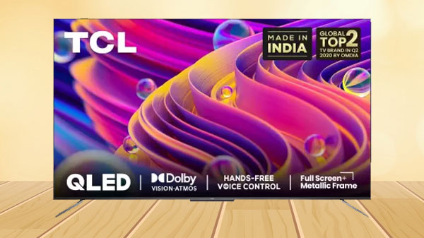 TCL C715 Series 126 cm (50 inch) QLED Ultra HD (4K) Smart Android TV