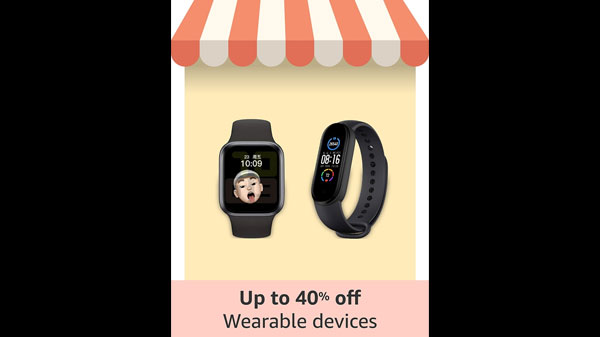 Up to 40% Off On Wearables Devices