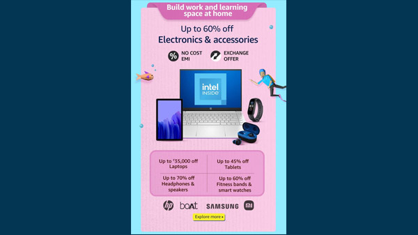 Up To 60% Off On Electronics And Accessories