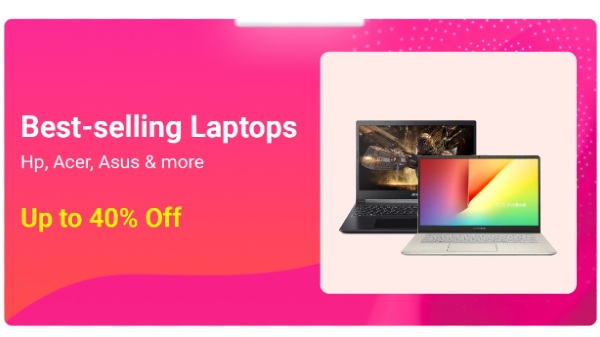 Up To 40% Off On Best Selling Laptops