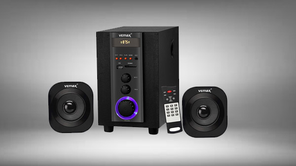 Vemax Air 2.1 Bluetooth Home Theater System (Black)