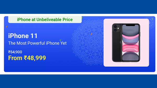 Apple iPhone 11 (Black, 64 GB)