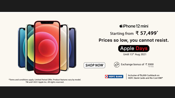 Apple iPhone 12 Mini (64 GB Storage, (Product) Red)