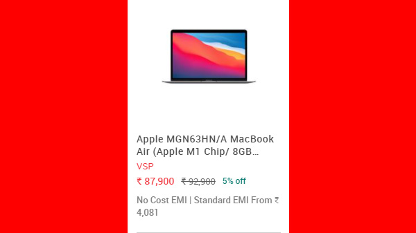 Apple MGN63HN/A MacBook Air