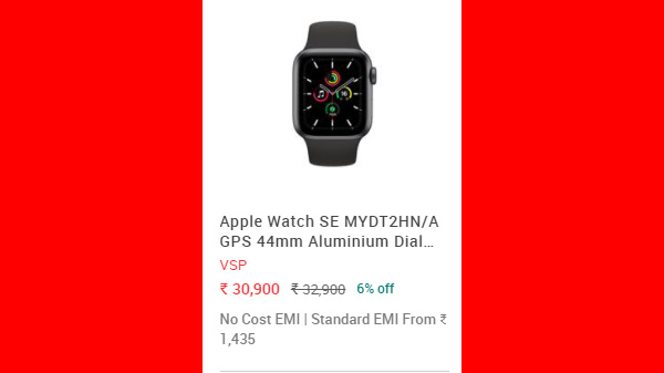 Apple Watch SE MYDT2HN/A GPS 44mm