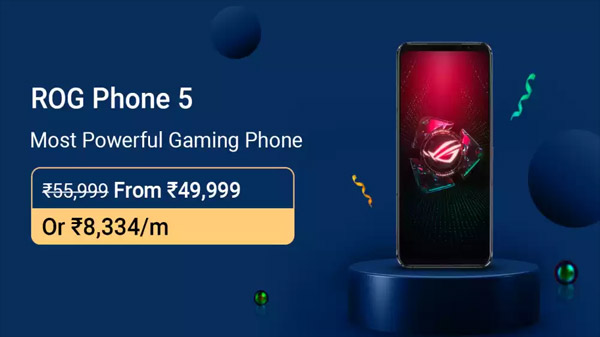 ASUS ROG Phone 5 (Black, 128 GB) (8 GB RAM)