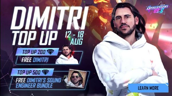How To Get Free Fire Dimitri For Free?