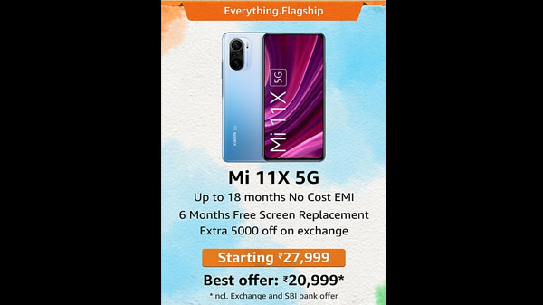 Mi 11X 5G Cosmic Black 6GB RAM 128GB ROM