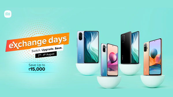 Mi Exchange Days sale 2021