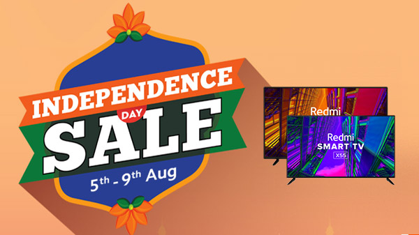 Mi Independence Day Sale 2021 on Xiaomi Mi and Redmi smart TVs.