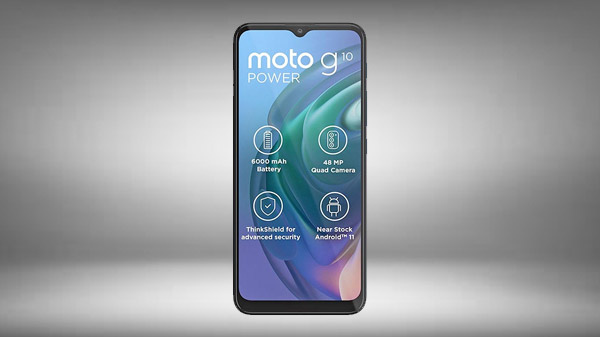 Motorola G10 Power (Aurora Grey, 64 GB)  (4 GB RAM)