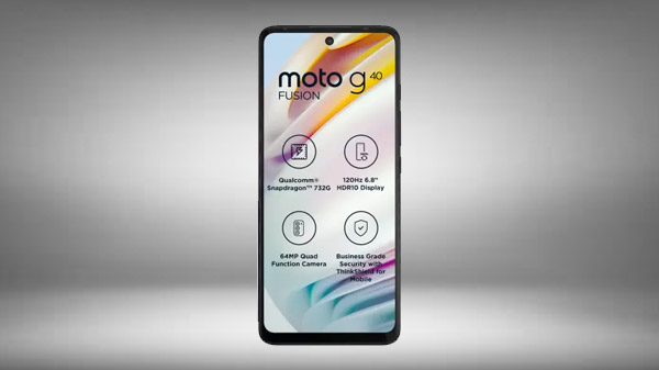 Motorola G40 Fusion (Frosted Champagne, 64 GB)  (4 GB RAM)