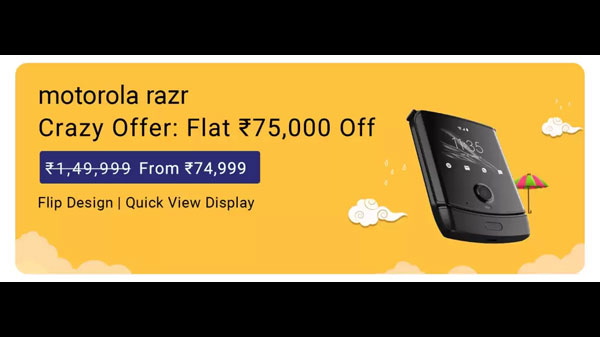 Motorola Razr (Black, 128 GB) (6 GB RAM)