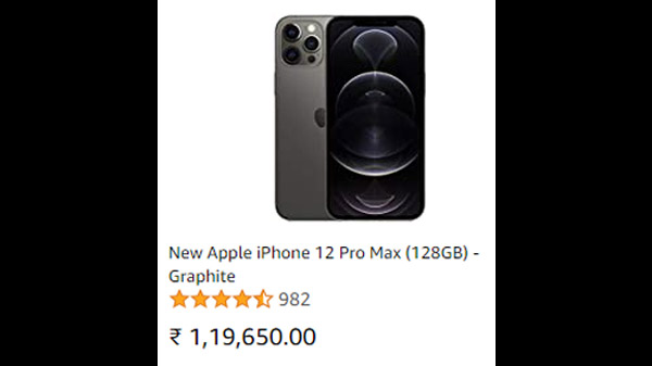 New Apple iPhone 12 Pro Max (128GB) - Graphite