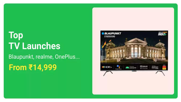 New Smart TVs Available On Discounts, Starts From Rs. 14,999