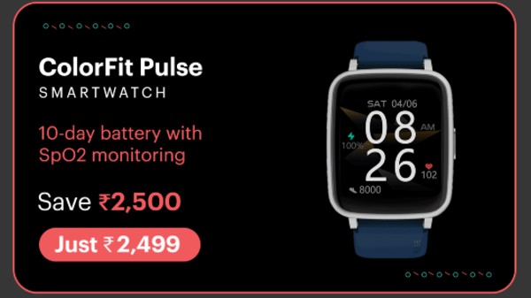Noise ColorFit Pulse Spo2 Smart Watch