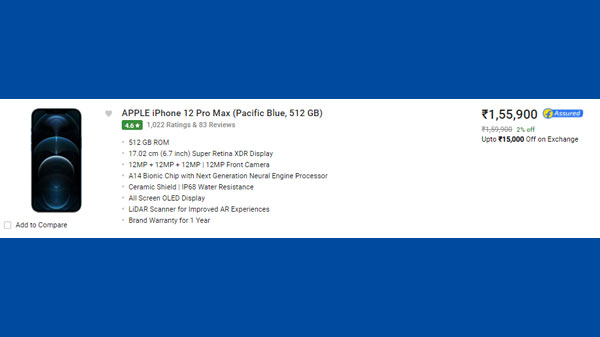 iPhone 12 Pro Max (Graphite, 512 GB)