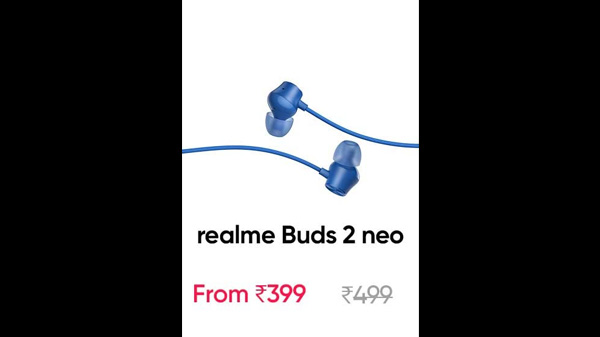 Realme Buds 2 Neo in-Ear Wired Earphones 