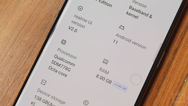 Realme GT ME Hardware & Software Performance