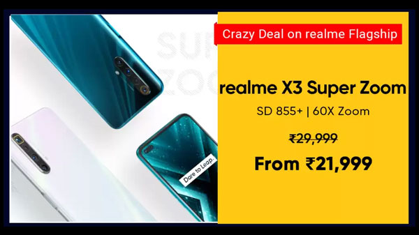 Realme X3 SuperZoom (Glacier Blue, 256 GB)  (12 GB RAM)