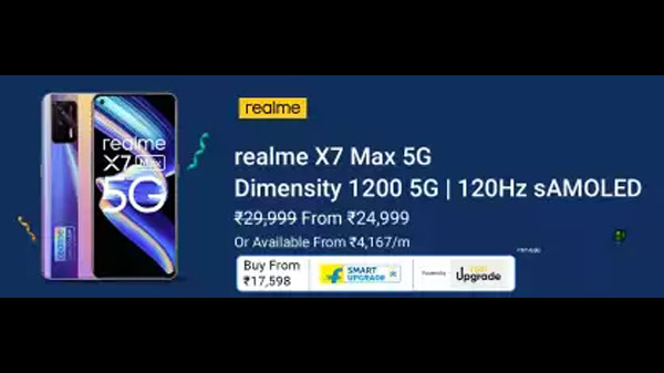 Realme X7 Max (Milky Way, 128 GB)  (8 GB RAM)