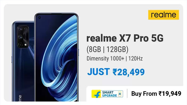 Realme X7 Pro 5G (Fantasy, 128 GB)  (8 GB RAM)