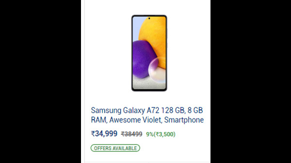Samsung Galaxy A72 128 GB, 8 GB RAM