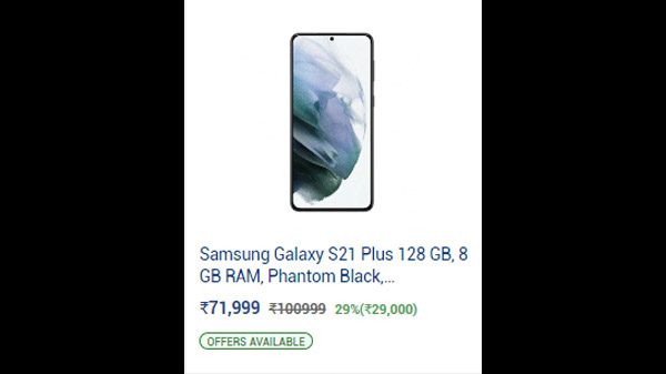 Samsung Galaxy S21 Plus 128 GB, 8 GB RAM,