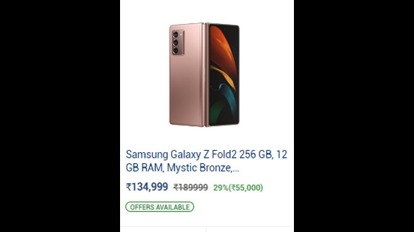 Samsung Galaxy Z Fold2 256 GB, 12 GB RAM,