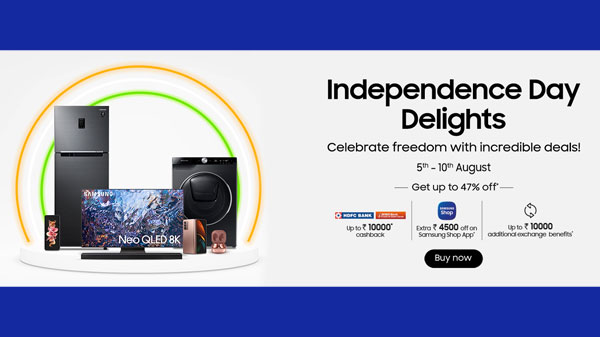 Samsung Independence Day 2021 Sale