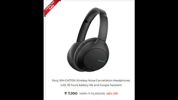 Sony WH-CH710N Wireless Noise Cancellation Headphone