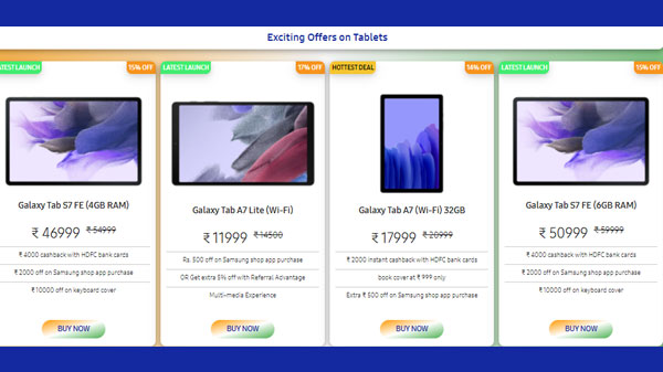 Up To 40% Off On Exciting Discounts on Tablets