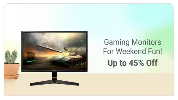 Up To 45% Off On Gaming Monitors